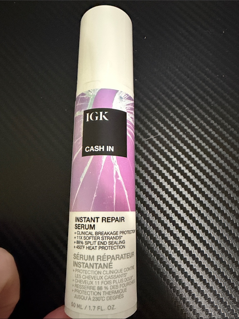 IGK Cash In Instant Repair Serum - 1.7oz NWOB!